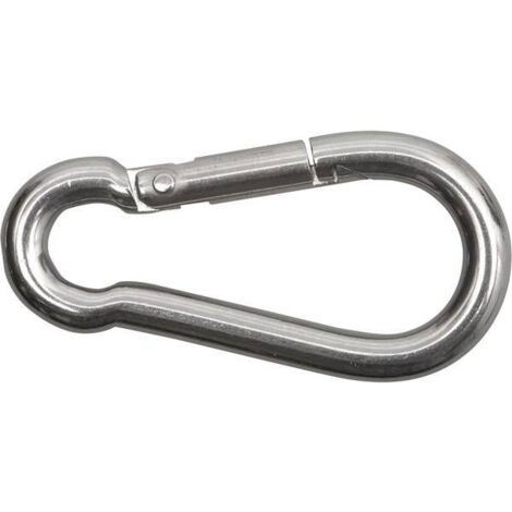 Moschettone Acciaio inox A2 SWG 680 304 010 80 (L x L) 100 mm x 10 mm