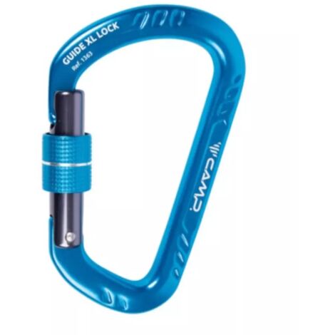 MOSCHETTONE CAMP GUIDE XL-LOCK ALLUMIN. 136302 BLU