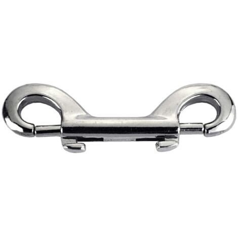Moschettone doppio znc l 90 mm