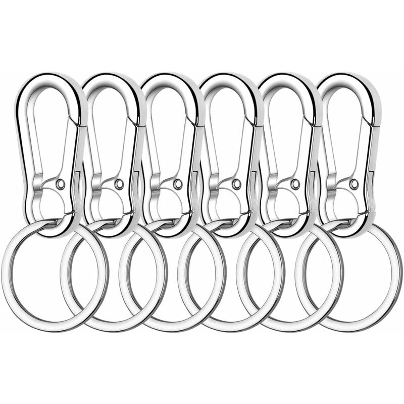 Hiasdfls - Moschettone girevole staccabile da 6