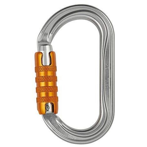 Moschettone ovale leggero OK TrialCT-Lock PETZL - M33A TL