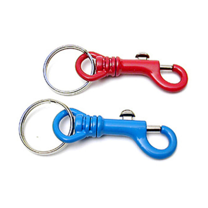 Diesse - moschettone p/chiavi smaltato girevole