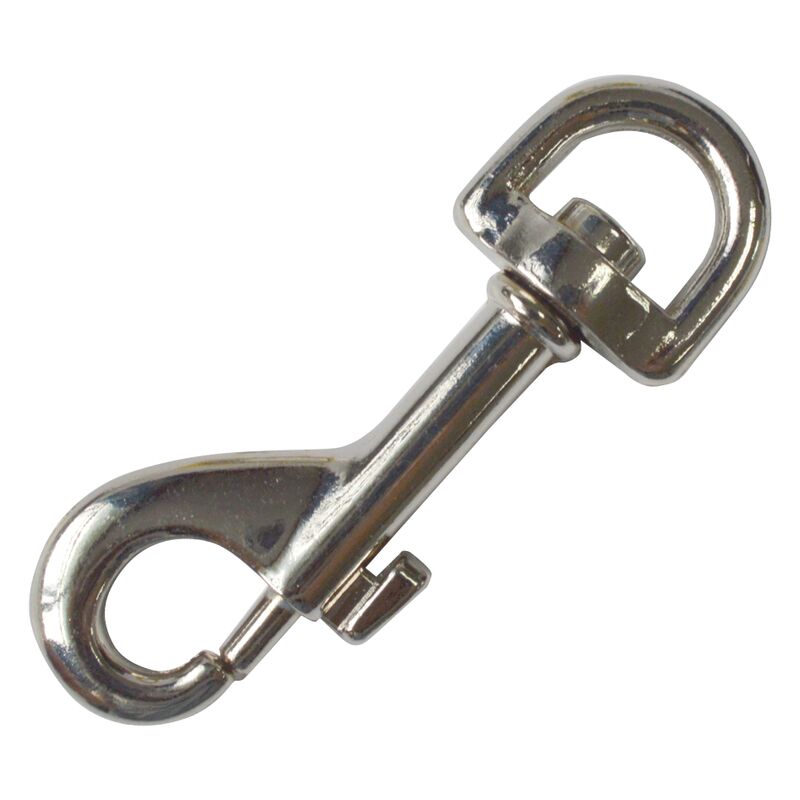 Sencys - Moschettone Grigio zinco 70 mm