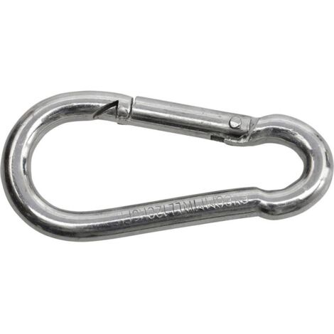 Moschettone swg 680 154 861 80 acciaio zincato 6x60mm