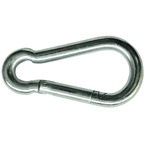 MOSCHETTONE TIPO POMPIERE In acciaio zincato mm.100 25.00 pz