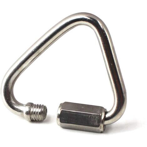 Moschettone triangolare in acciaio inossidabile Delta Quick Link 304