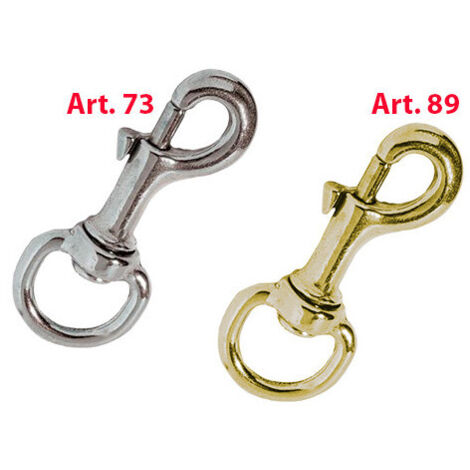 Moschettone universale - Art. 89 - Finitura ottonati 3/4" - mm. 19  1 pz