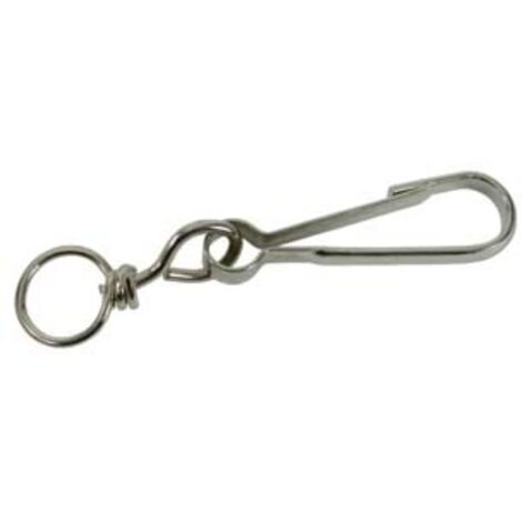MOSCHETTONI SIMPLEX CON GIVOLARE IN ACCIAIO ZINCATO- - mm.40 - 50 pezzi