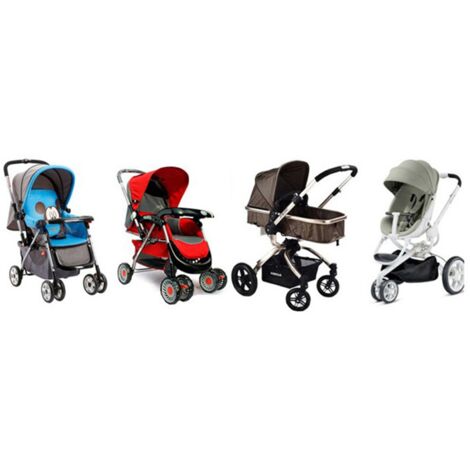 Moskitonetz für Kinderwagen – Atmungsaktiver und weicher Schutz für Babys – Blau
