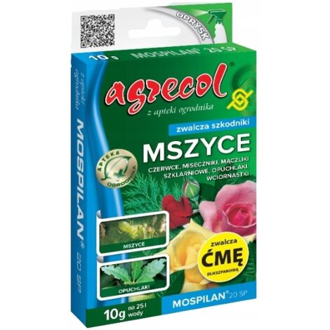 MOSPILAN 20 SP gegen Blattläuse, Buchsbaumzünsler und Rüsselkäfer Agrecol 10 g
