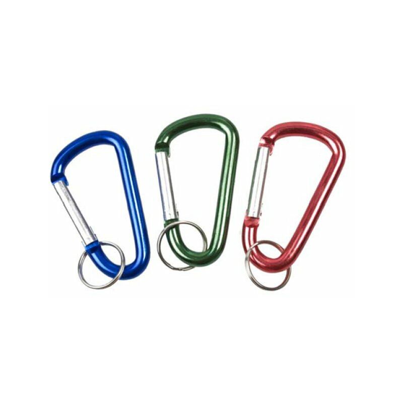 

Mosqueton Con Anilla Aluminio Colores 8 Cm