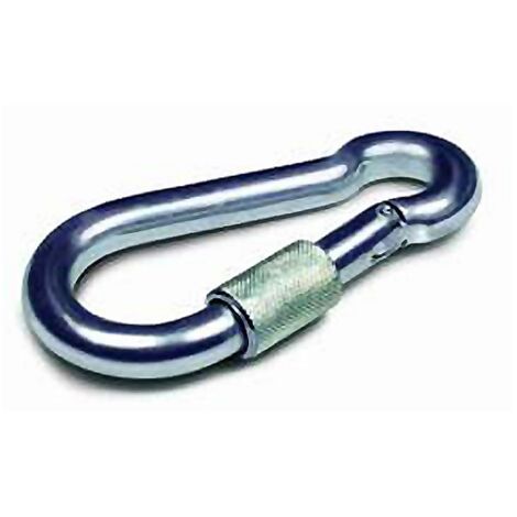 MOSQUETON BOMBERO 5X50 MM CON SEGURO