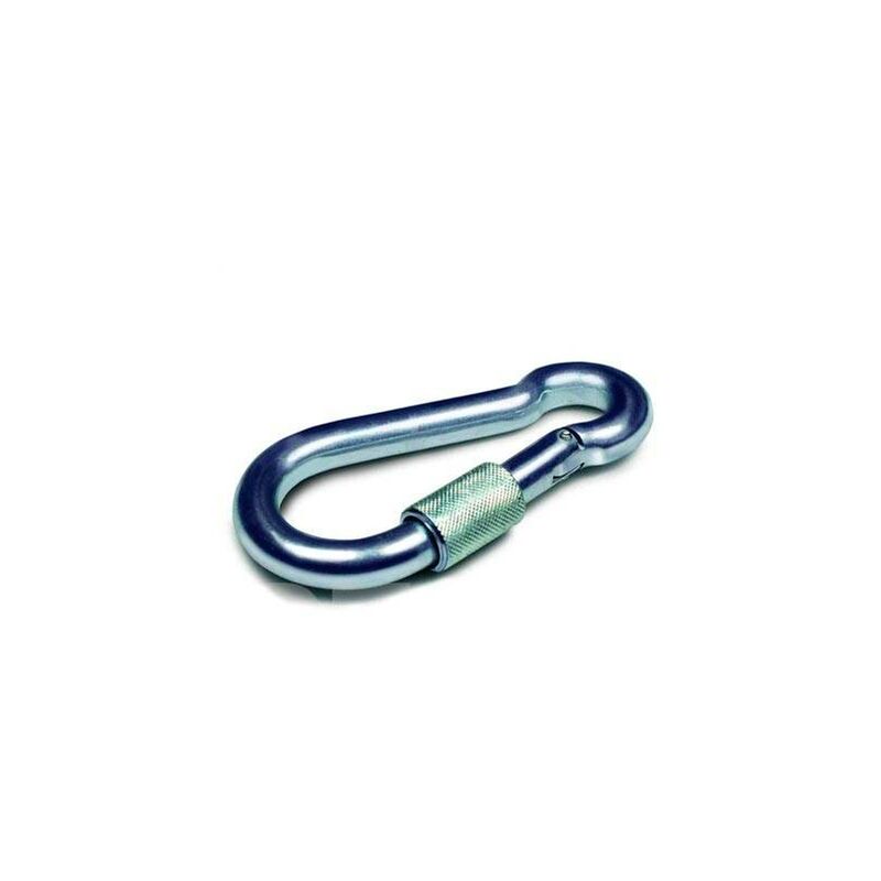 

Mosqueton Bombero Con Seguro Cincado (4 Unidades) Uniq Diam. 6-60 Mm 120 Kg