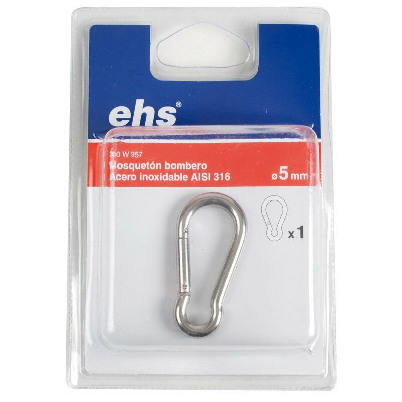 

Ehs - Mosqueton Bombero Inox. 8X80 Mm 1 Unid