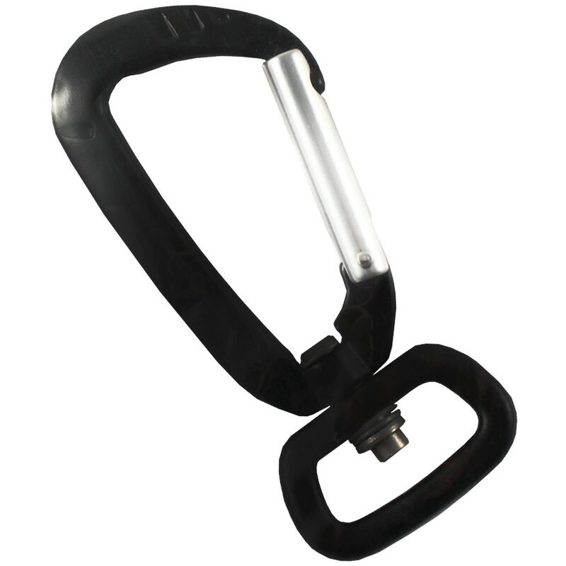 

Mosqueton especial acero negro 90x38