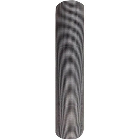 COMERCIAL CANDELA 1,5X30M 80% Fibra Vidrio / 20% PVC Malla Antimosquitos Red Antibichos Gris