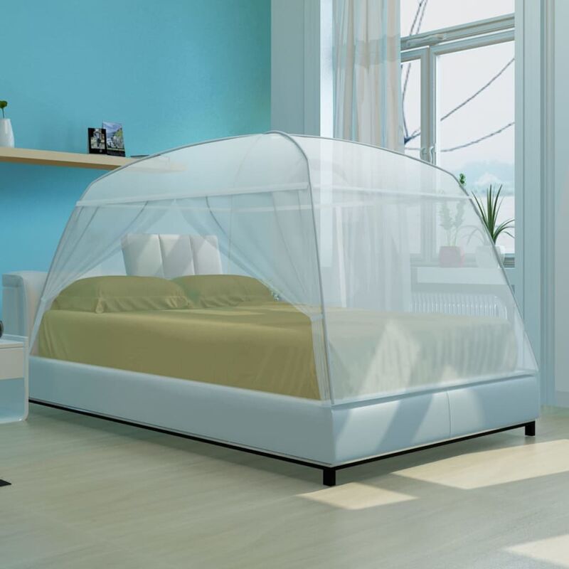 

Mosquitera Blanca Con 2 Puertas Neto Mongolia 200 x 120 x 130 cm - Blanco