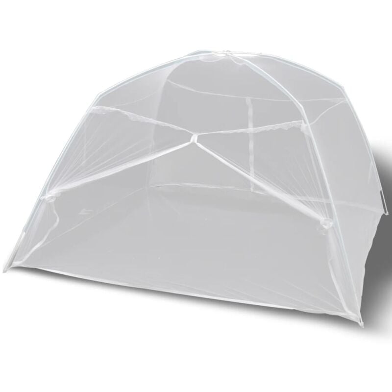 

Mosquitera Blanca con 2 Puertas Neto Mongolia 200x120x130 cm - Blanco - Vidaxl