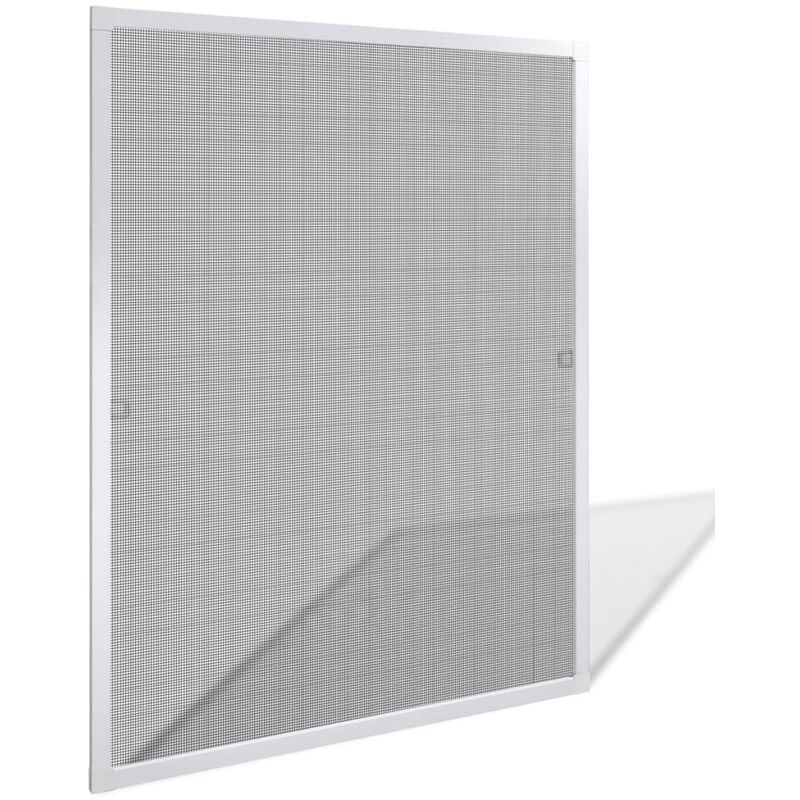

Mosquitera blanca de ventanas, 80 x 100 cm - Blanco