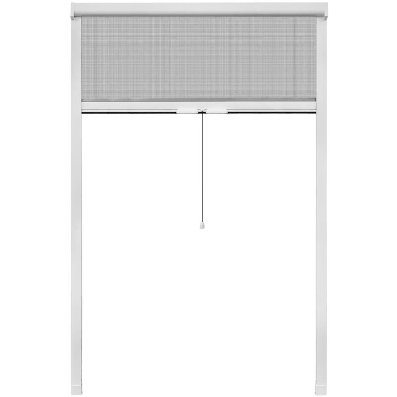 

Mosquitera Enrollable para Ventana Blanca 120x170 cm - Blanco - Vidaxl