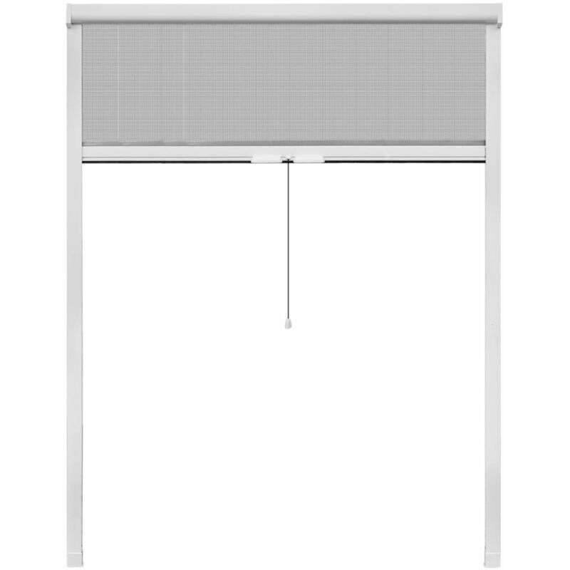

Mosquitera Enrollable para Ventana Blanca 140x170 cm - Blanco - Vidaxl