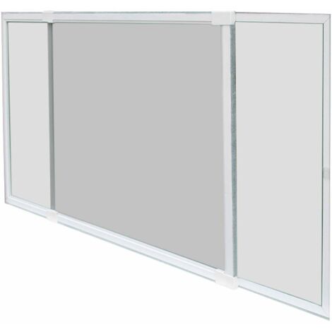 Mosquitera con marco extensible blanco medidas: 50x75-142cm