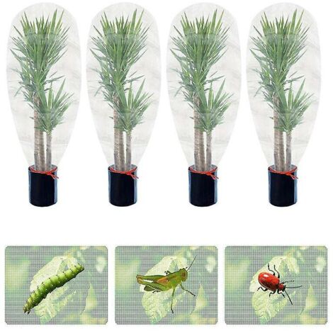 Mosquitera de 0,7 x 1 m, malla fina para jardín, invernadero, plantas, frutas, flores y cultivos