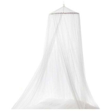 Mosquitera de 250 x 60 x 1200 cm, mosquitera con material de fijación, colcha, protección contra mosquitos, mosquitera