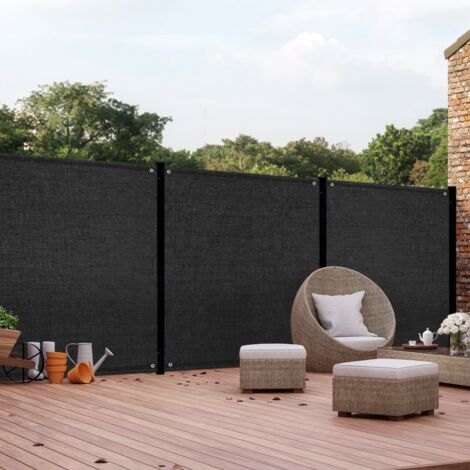 Mosquitera de alta resistencia 1,8 x 10 M negro 400 gr/m² de alta gama