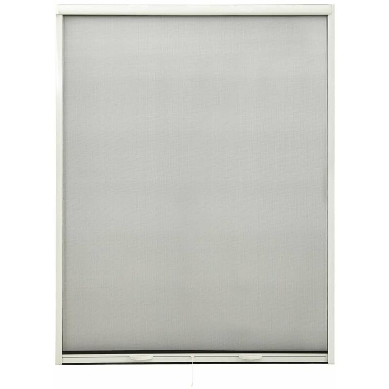 

Mosquitera enrollable para ventanas blanco 130x170 cm