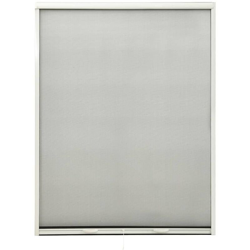 

Mosquitera enrollable para ventanas blanco 130x170 cm