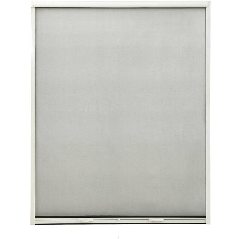 

Mosquitera enrollable para ventanas blanco 150x170 cm