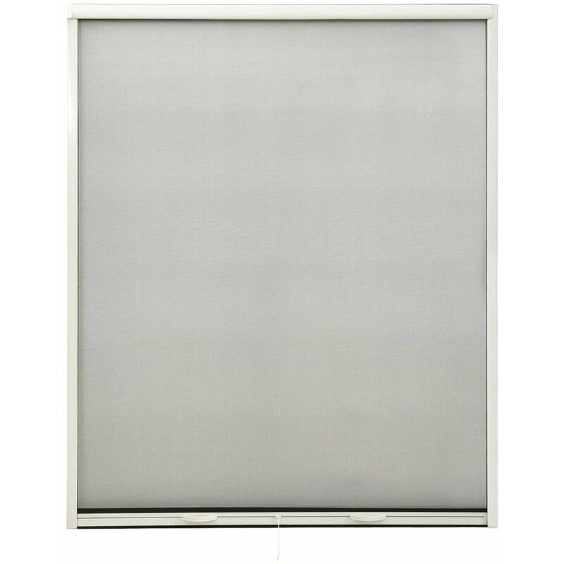 

Mosquitera enrollable para ventanas blanco 160x170 cm