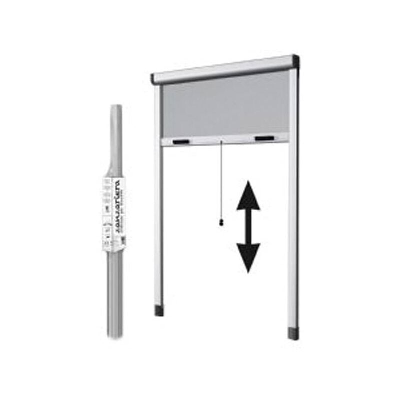 

Mosquitera enrollable vertical 100x150 blanca