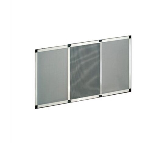 Mosquitera fija extensible. 100/192x70 cm. Blanca.