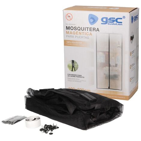 Mosquitera Puerta Magnética 80x200cm Cortina Antimoscas Tira Adhesiva De  Cierre Automático Malla Ultra Fina Instalación Fácil Sin Herramientas para  Niños y Mascotas, Negro Rojo Verde