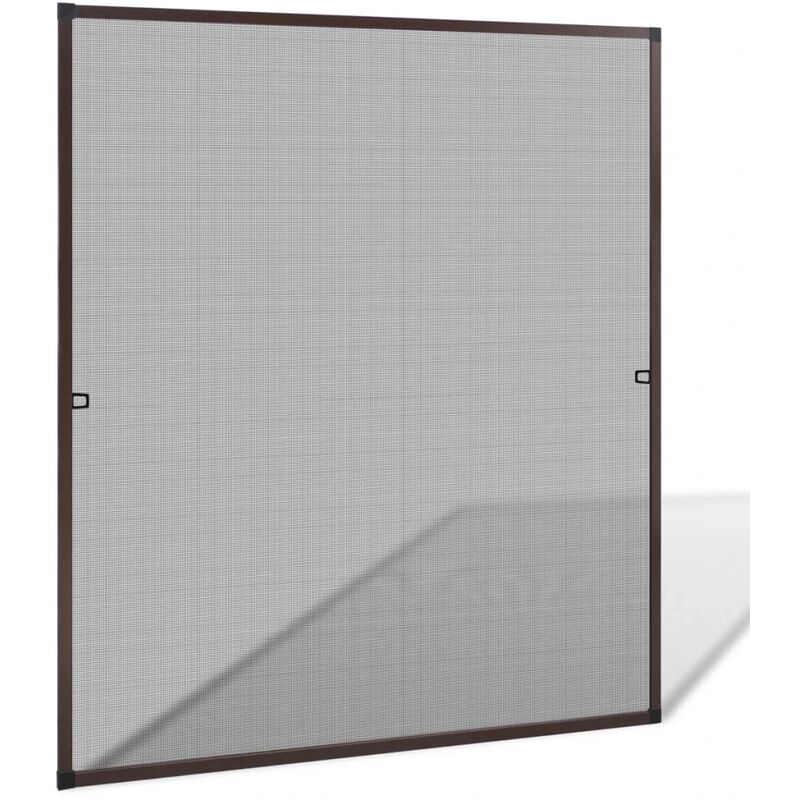 

Mosquitera marrón de ventanas, 130 x 150 cm