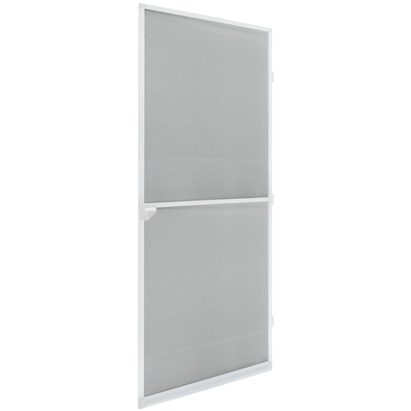 

Mosquitera para puerta protector de insectos color blanco 100x220 cm aluminio