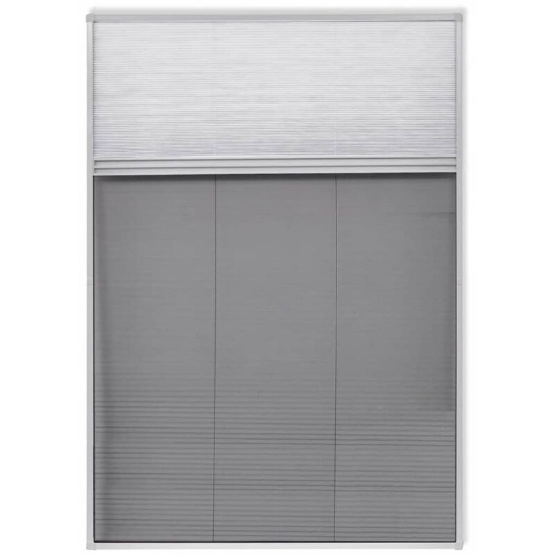 

Mosquitera Para Ventana Marco De Aluminio 160 x 80 cm - Blanco