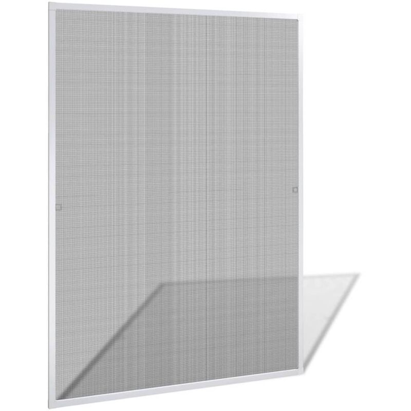 

Mosquitera para ventanas 120x140 cm - Blanco