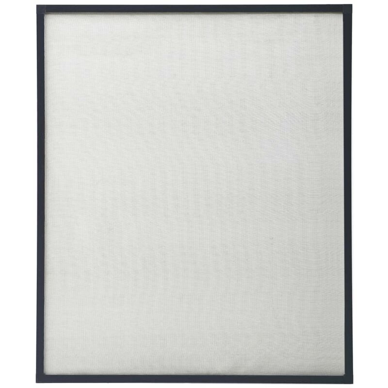 

Mosquitera para ventanas gris antracita 110x130 cm