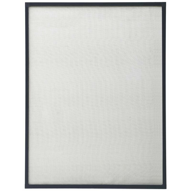 

Mosquitera para ventanas gris antracita 80x120 cm