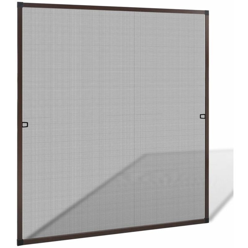 

Mosquitera para ventanas marron 120x140 cm