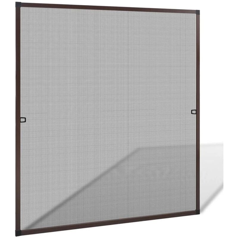 

Mosquitera para ventanas marrón 120x140 cm - Marrón