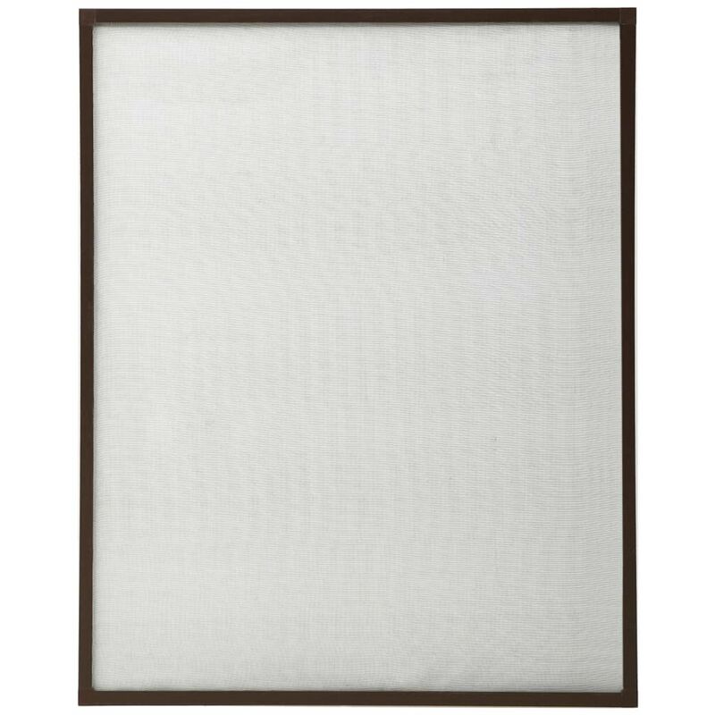 

Mosquitera para ventanas marron 90x120 cm