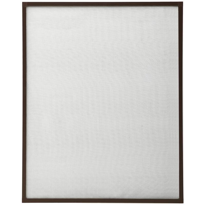 

Mosquitera para ventanas marrón 90x120 cm