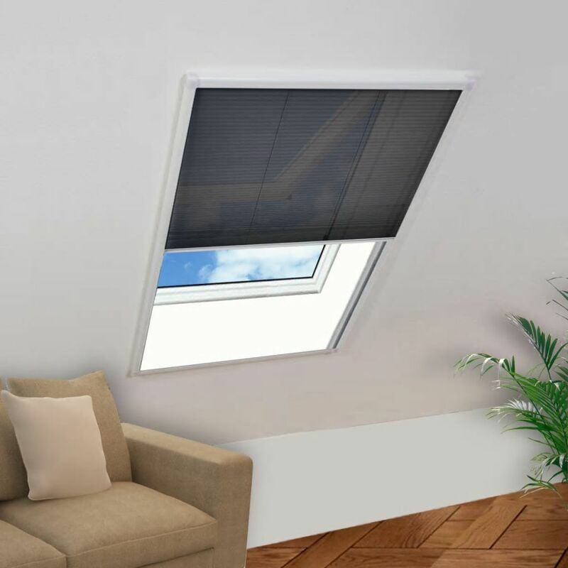 

Mosquitera plisada para ventana 110 x 160 cm