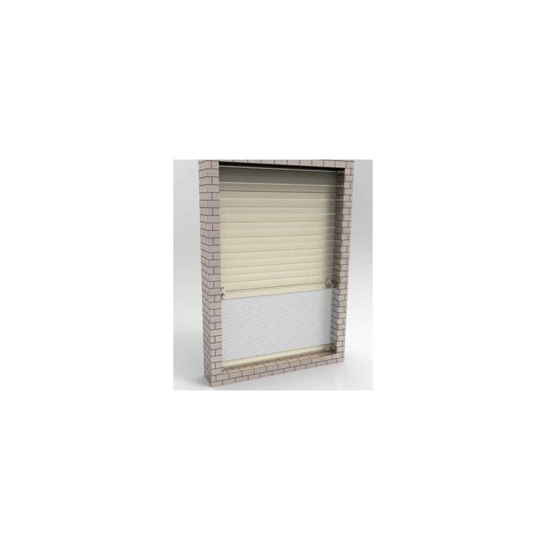 

Mosquitera plisada up enrollable blanco 130x160 cm.