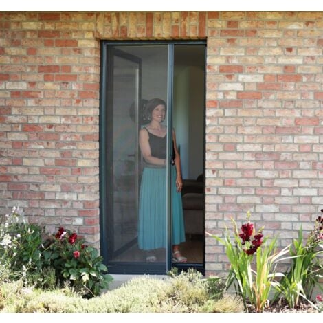 Mosquitera Recortable para Puerta AVOSDIM Alu Blanco - A 140 x A 230 cm