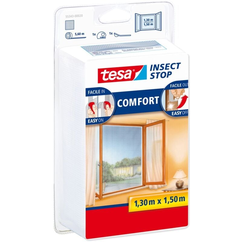 

Mosquitera ventanas blanca